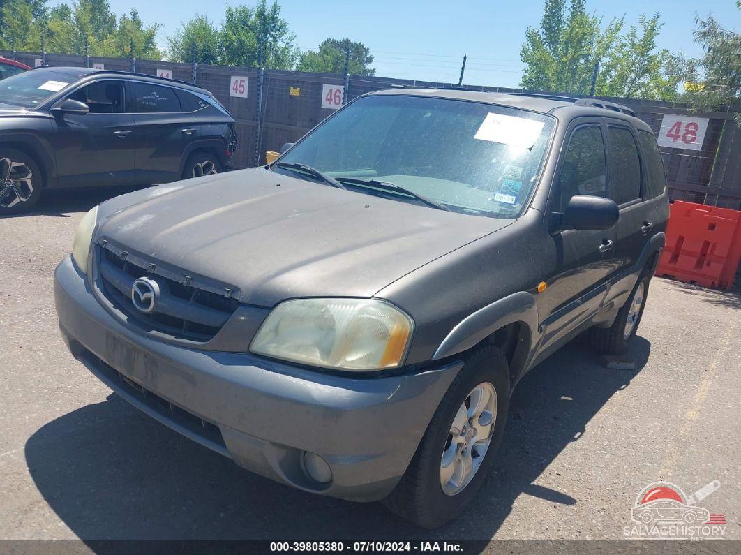 4F2YU09182KM58041 2002 MAZDA TRIBUTE photo no. 2