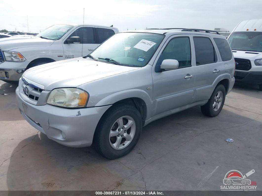 4F2CZ061X5KM30312 2005 MAZDA TRIBUTE photo no. 2
