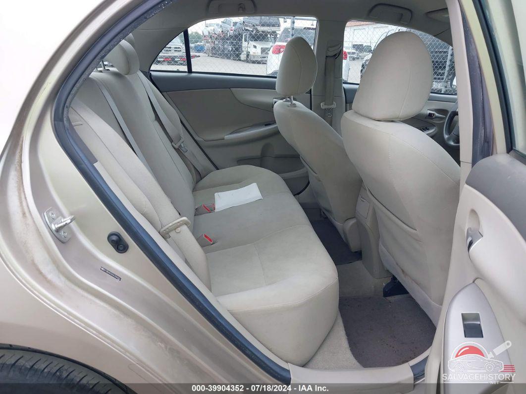 2T1BU4EE6AC356453 2010 TOYOTA COROLLA photo no. 8