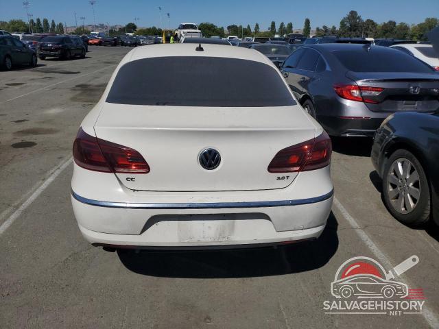 WVWRP7ANXDE525579 2013 VOLKSWAGEN CC photo no. 6
