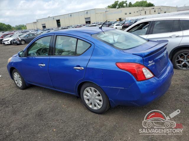 3N1CN7AP3EL858661 2014 NISSAN VERSA photo no. 2