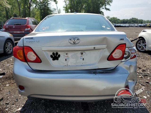 2T1BU40E19C054314 2009 TOYOTA COROLLA photo no. 6