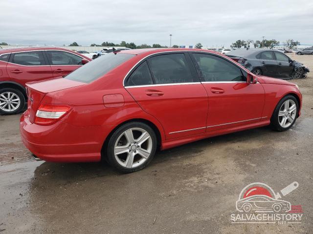 WDDGF5EB6AR129979 2010 MERCEDES-BENZ C-CLASS photo no. 3