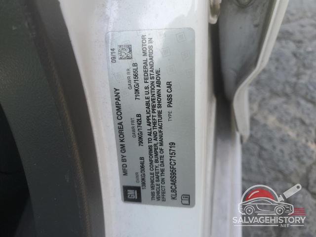 KL8CA6S95FC715719 2015 CHEVROLET SPARK photo no. 12