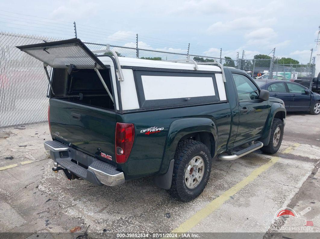 1GTDT146058259559 2005 GMC CANYON photo no. 4