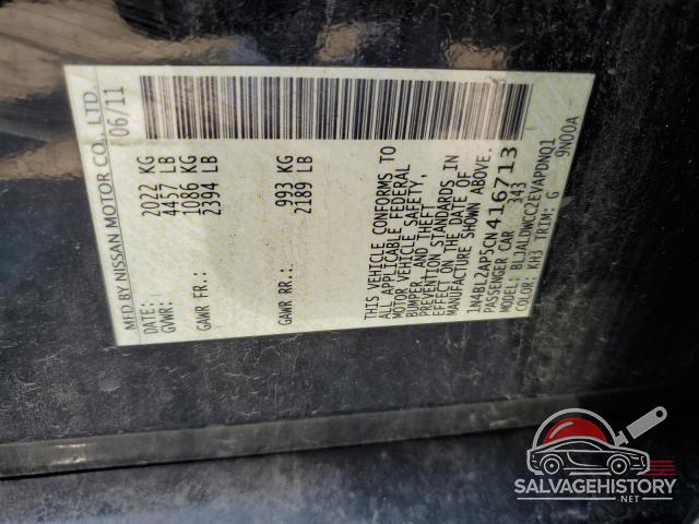 1N4BL2AP5CN416713 2012 NISSAN ALTIMA photo no. 12