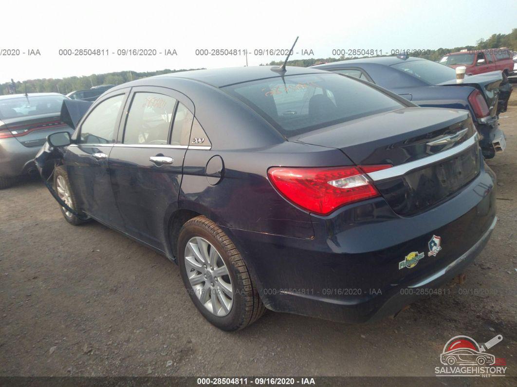 1C3CCBCG2DN755155 2013 CHRYSLER 200 photo no. 3
