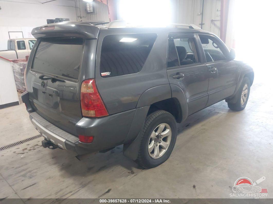 JTEBT14R750047754 2005 TOYOTA 4RUNNER photo no. 4