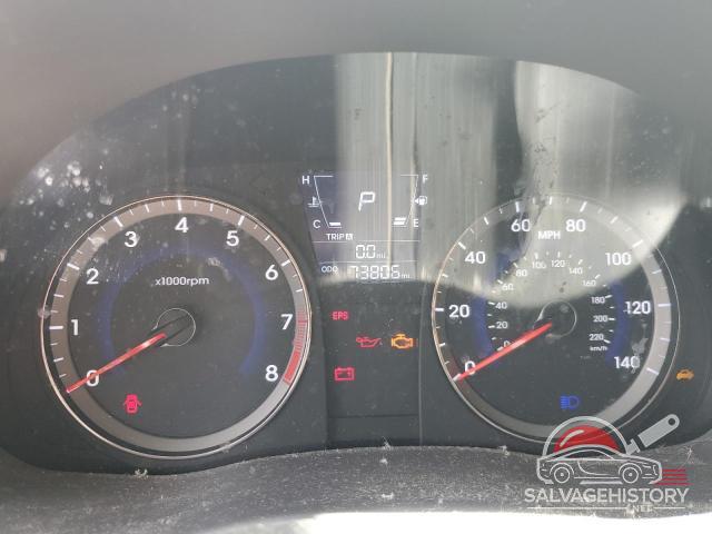 KMHCU4AE4CU088465 2012 HYUNDAI ACCENT photo no. 9