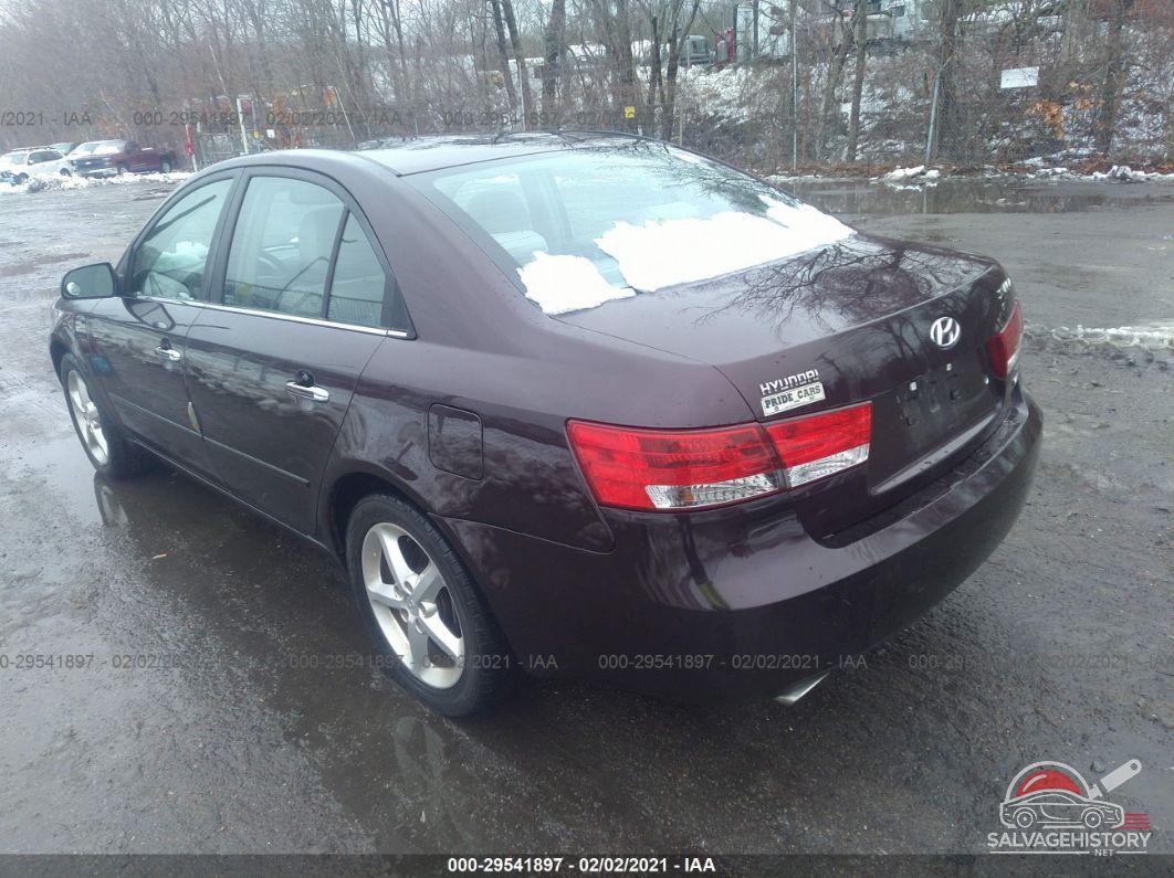 5NPEU46F66H017605 2006 HYUNDAI SONATA photo no. 3
