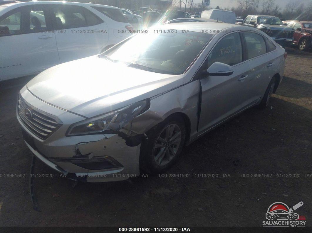 5NPE24AAXFH136839 2015 HYUNDAI SONATA photo no. 2