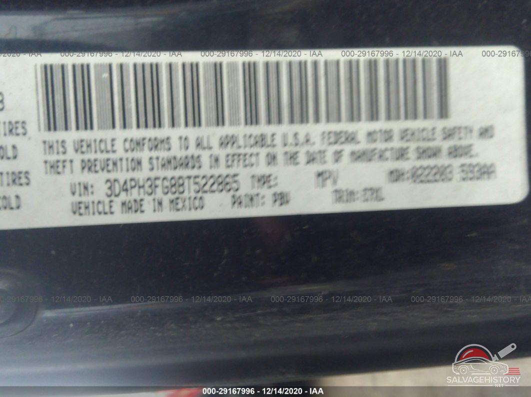 3D4PH3FG8BT522865 2011 DODGE JOURNEY photo no. 9