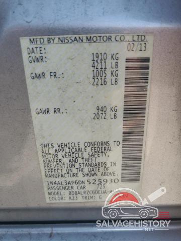 1N4AL3AP6DN525930 2013 NISSAN ALTIMA photo no. 13