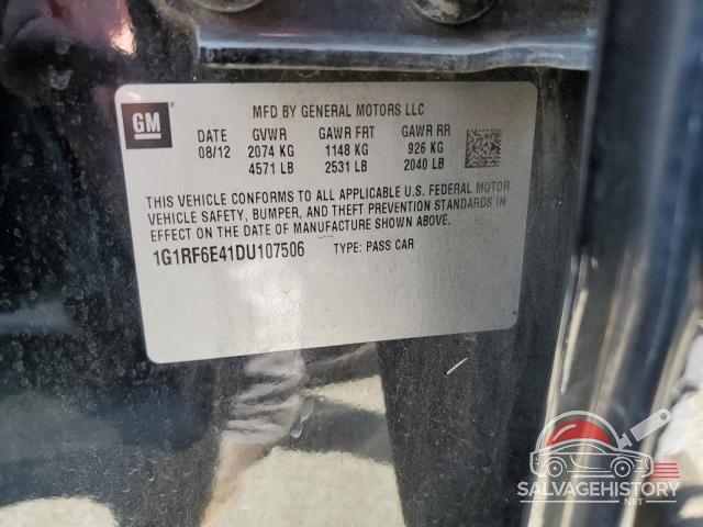 1G1RF6E41DU107506 2013 CHEVROLET VOLT photo no. 12