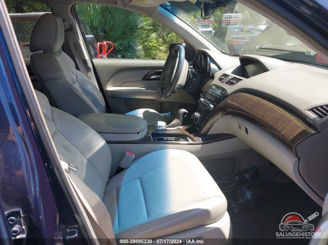 2HNYD2H34CH521489 2012 ACURA MDX photo no. 5