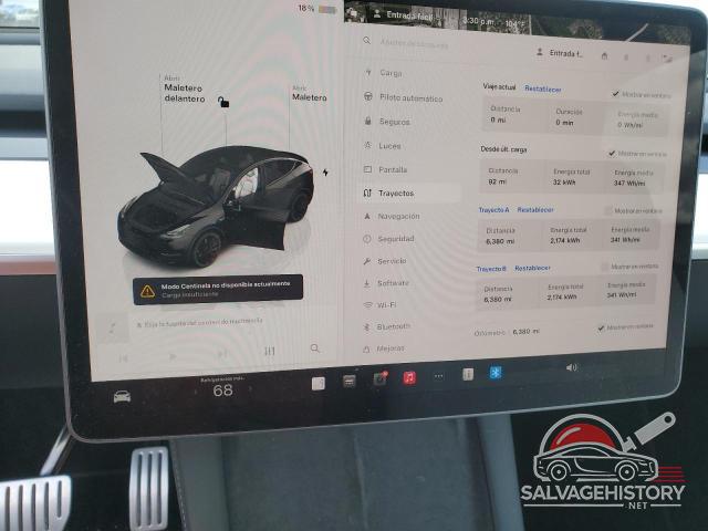 7SAYGDEF1PF857669 2023 TESLA MODEL Y photo no. 9