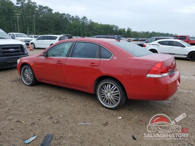 2G1WT55K081272937 2008 CHEVROLET IMPALA photo no. 2