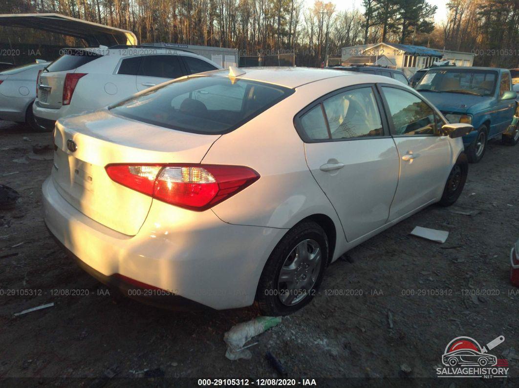 KNAFK4A68G5443389 2016 KIA FORTE photo no. 4