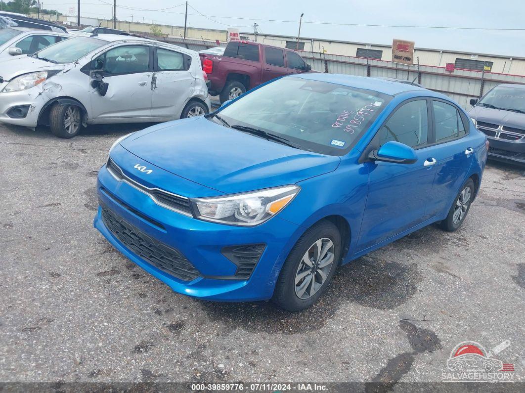3KPA24AD0PE573232 2023 KIA RIO photo no. 2