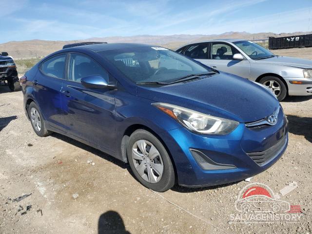 5NPDH4AE3GH700667 2016 HYUNDAI ELANTRA photo no. 4