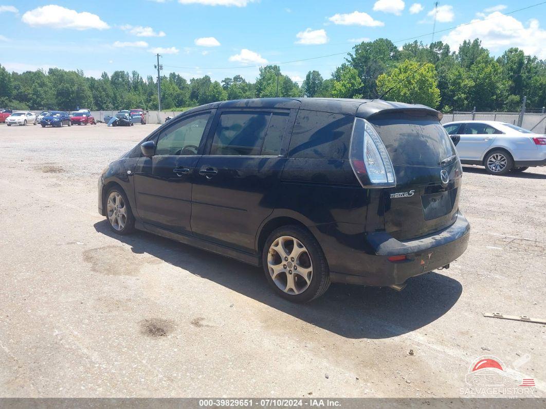 JM1CR29L080321253 2008 MAZDA MAZDA5 photo no. 3