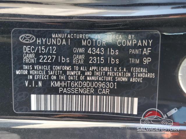 KMHHT6KD9DU096301 2013 HYUNDAI GENESIS photo no. 13