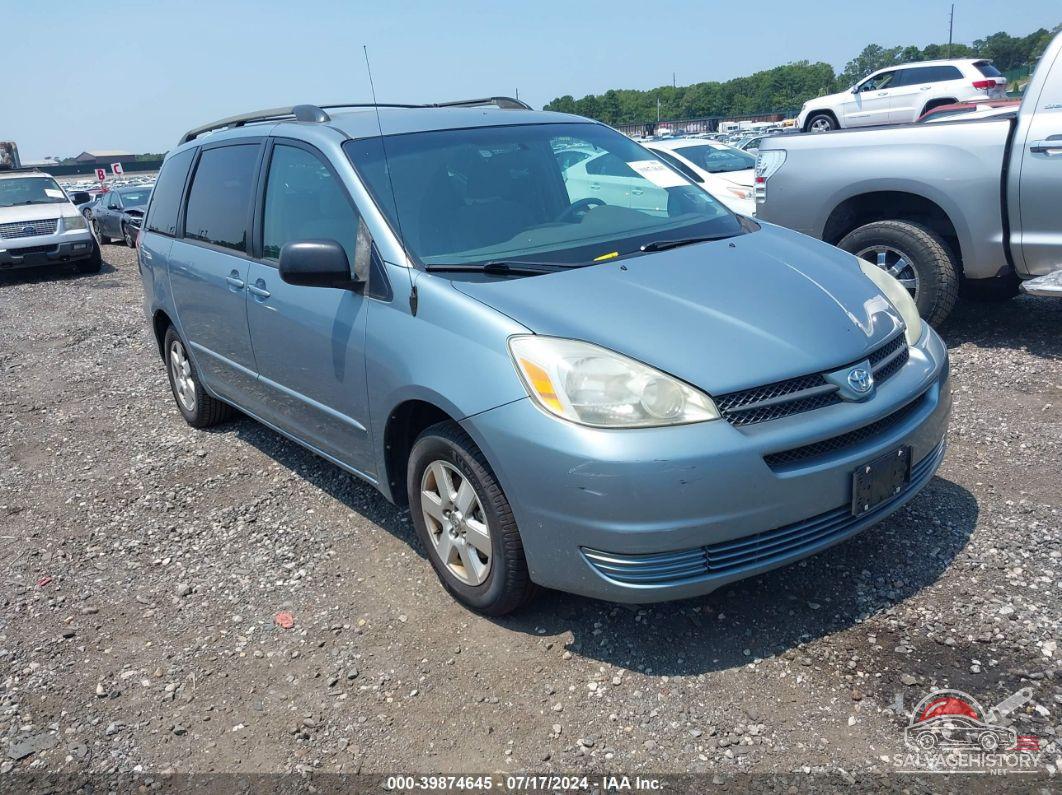 5TDZA23C44S211615 2004 TOYOTA SIENNA photo no. 6