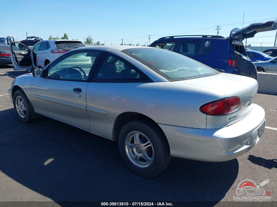 1G1JC124X27471030 2002 CHEVROLET CAVALIER photo no. 3