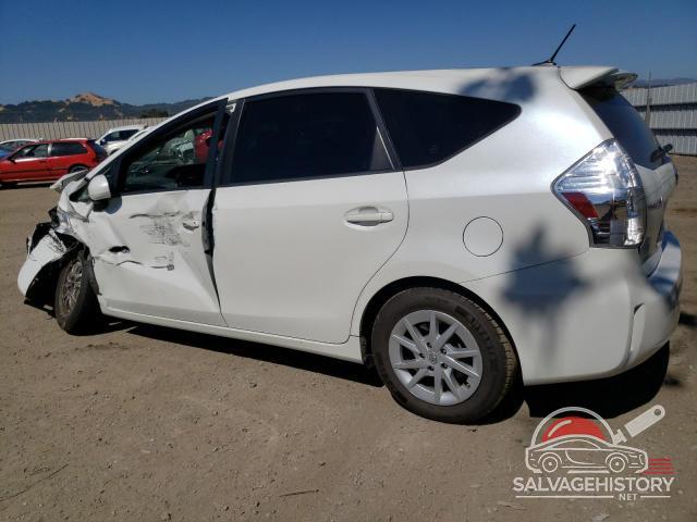 JTDZN3EU5C3125519 2012 TOYOTA PRIUS photo no. 2