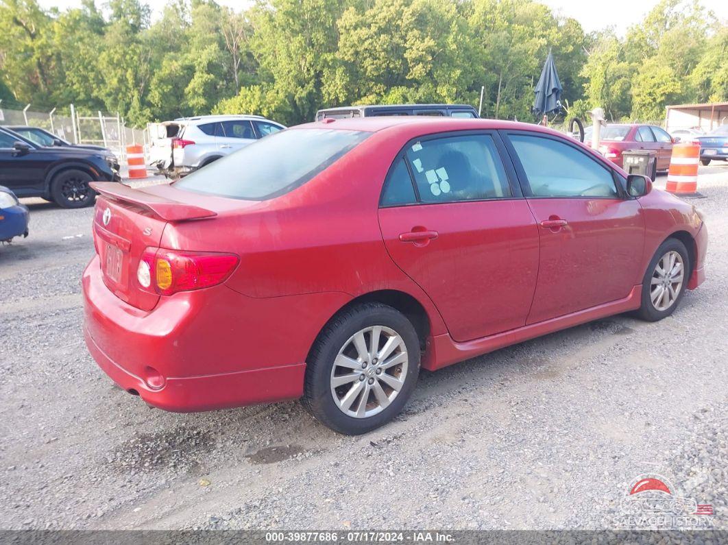 2T1BU40E39C169657 2009 TOYOTA COROLLA photo no. 4