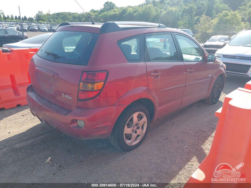 5Y2SM63855Z456385 2005 PONTIAC VIBE photo no. 4