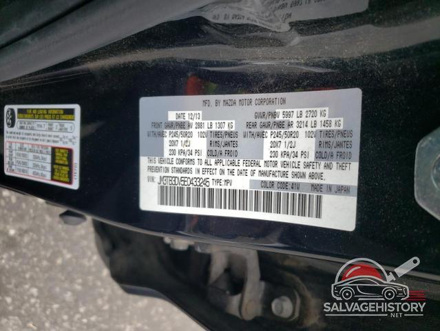 JM3TB3DV5E0433245 2014 MAZDA CX-9 photo no. 13