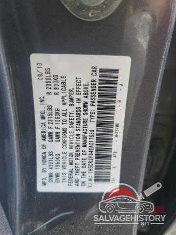 1HGCR2F84EA017589 2014 HONDA ACCORD photo no. 13