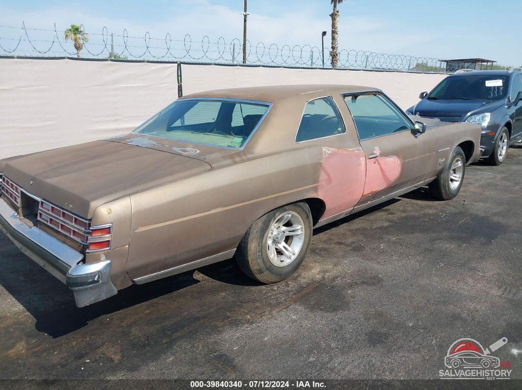 2R47Z6P242140 1976 PONTIAC BONNEVILLE photo no. 4