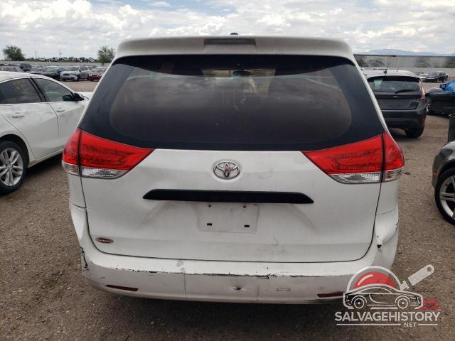 5TDZK3DC4BS018332 2011 TOYOTA All Models photo no. 6
