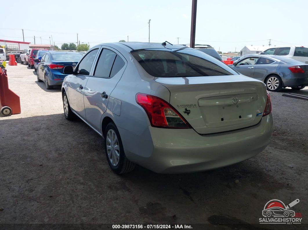 3N1CN7AP6EL869959 2014 NISSAN VERSA photo no. 3