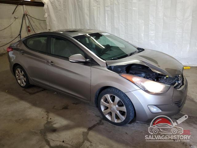 5NPDH4AEXBH048445 2011 HYUNDAI ELANTRA photo no. 4