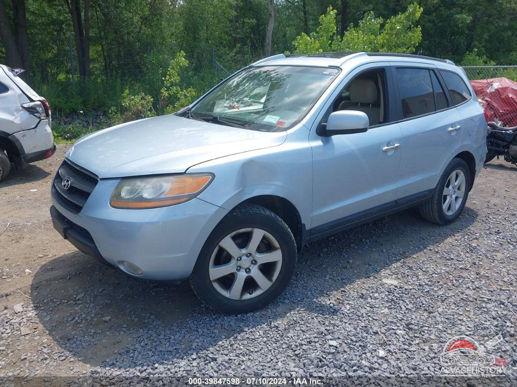 5NMSH73E78H222452 2008 HYUNDAI SANTA FE photo no. 2