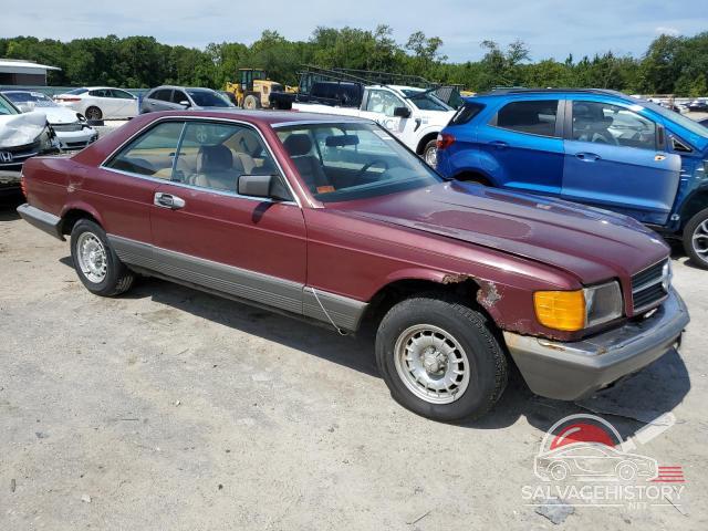 WDBCA44D6FA141462 1985 MERCEDES-BENZ 500-CLASS photo no. 4