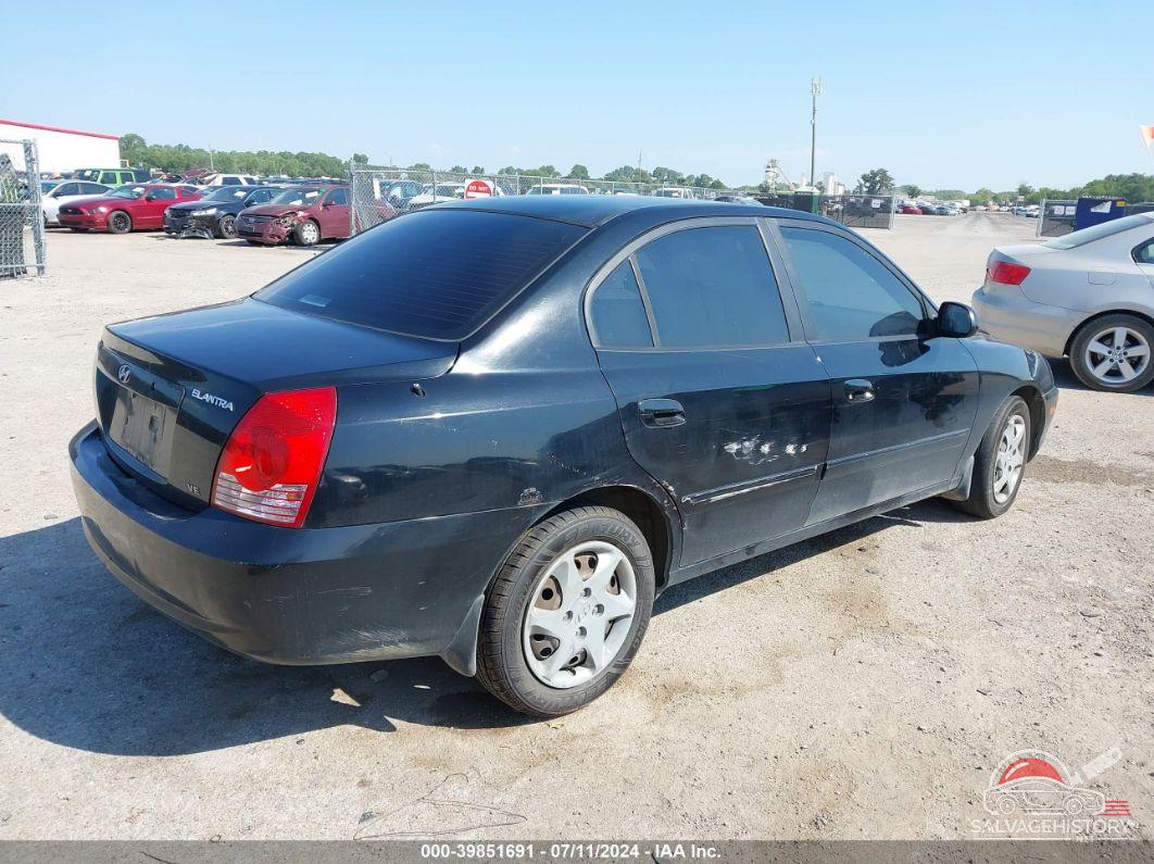 KMHDN45D96U127963 2006 HYUNDAI ELANTRA photo no. 4
