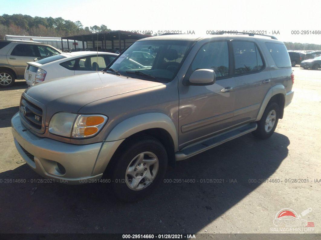 5TDZT34A42S128941 2002 TOYOTA SEQUOIA photo no. 2