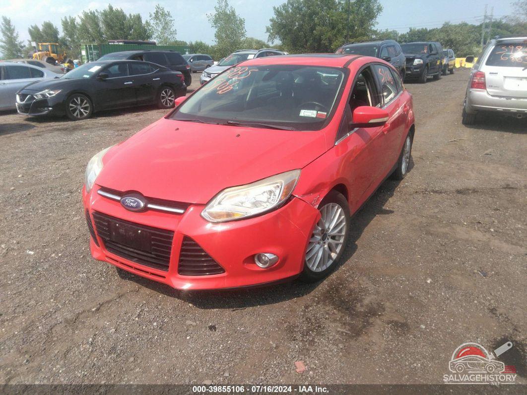1FAHP3M21CL193540 2012 FORD FOCUS photo no. 2