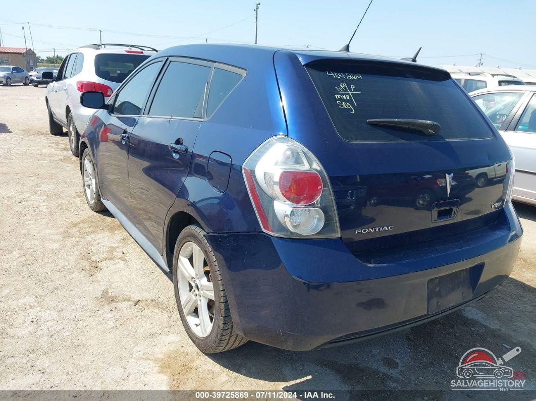 5Y2SP67059Z404269 2009 PONTIAC VIBE photo no. 3