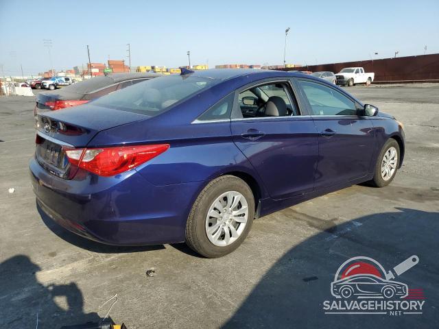 5NPEB4ACXCH334396 2012 HYUNDAI SONATA photo no. 3