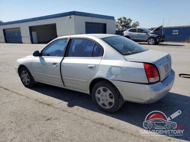 KMHDN45D72U432632 2002 HYUNDAI ELANTRA photo no. 2