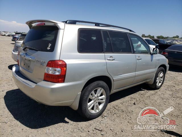 JTEDW21A270021635 2007 TOYOTA HIGHLANDER photo no. 3