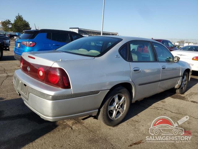 2G1WF52E439284217 2003 CHEVROLET IMPALA photo no. 3