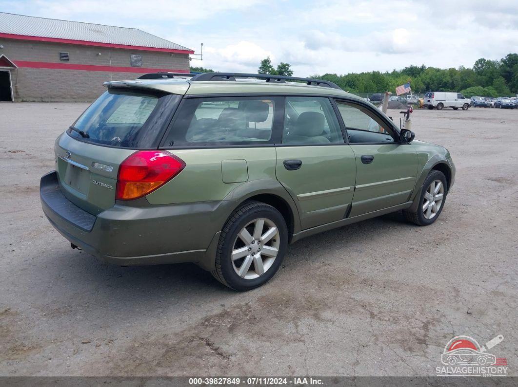 4S4BP61C467347570 2006 SUBARU OUTBACK photo no. 4