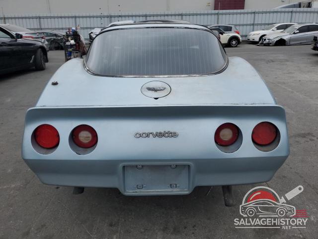1G1AY878XC5103580 1982 CHEVROLET CORVETTE photo no. 6