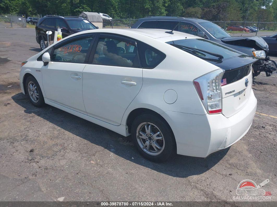 JTDKN3DU5A0154391 2010 TOYOTA PRIUS photo no. 3